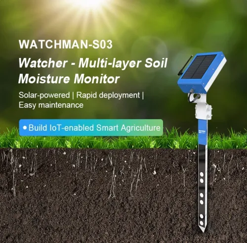 WATCHMAN S03 - Sonde IoT multi-profondeur pour le contrôle précis de l'humidité des sols