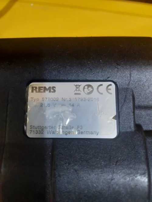 Sertisseuse REMS Mini-press 22v -ACC- (Germany)