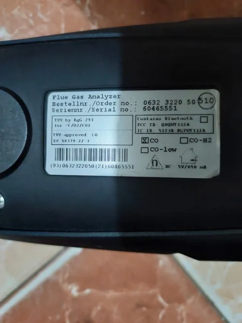 Analyseur de combution TESTO 320