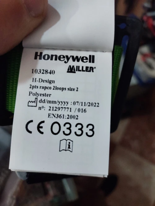 Harnais Miller by Honeywell