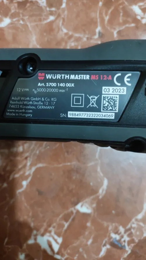 Multi-fonction Wurth 12v (Hungary - 2023)
