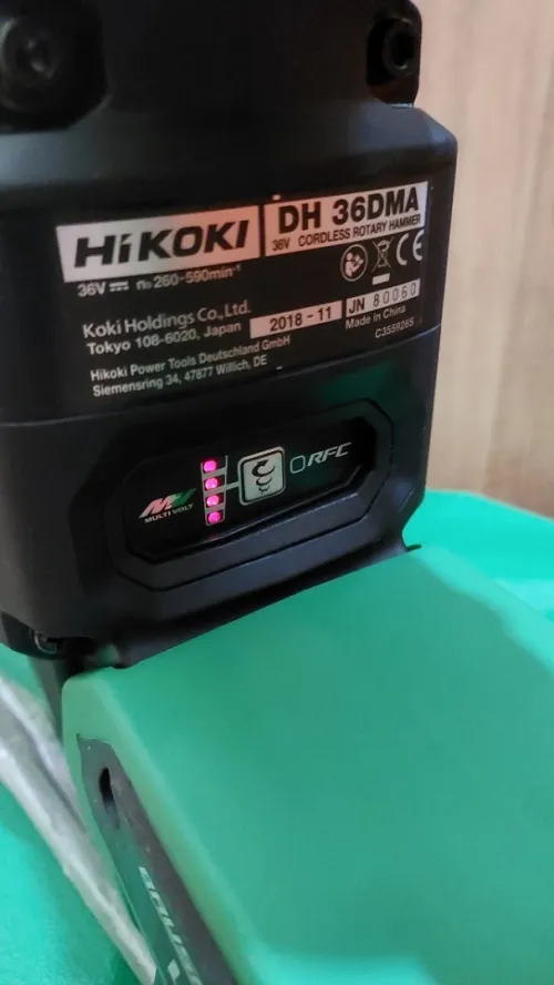 Perforateur HIKOKI 36v SDS-MAX 