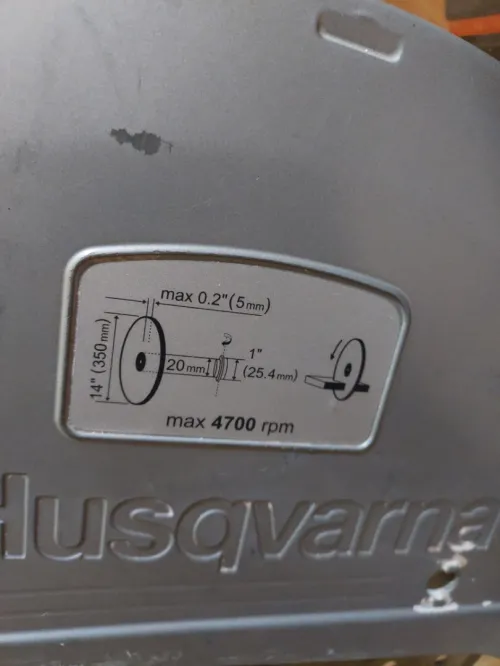 Découpeuse Husqvarna K770 (Swiden)