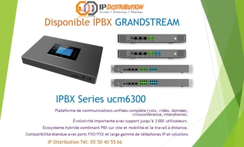 IPBX GRANDSTREAM Disponible