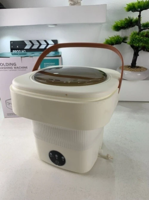 Mini machine à laver pliable portablepratique et compacte