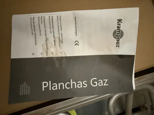 Plancha professionnelle Krampouz
