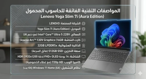 Lenovo yoga slim 7i (Aura Edition)