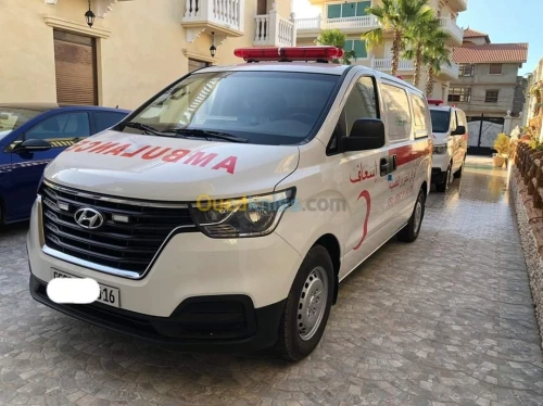 تهجيز سيارة الاسعاف 