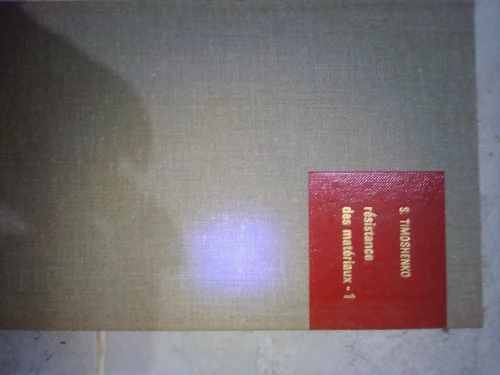 RESISTANCE DES MATERIAUX EN 2 TOMES PAR S. TIMOSHINKO (