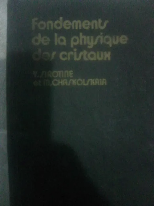 Livres sur la physique de l’etat solide