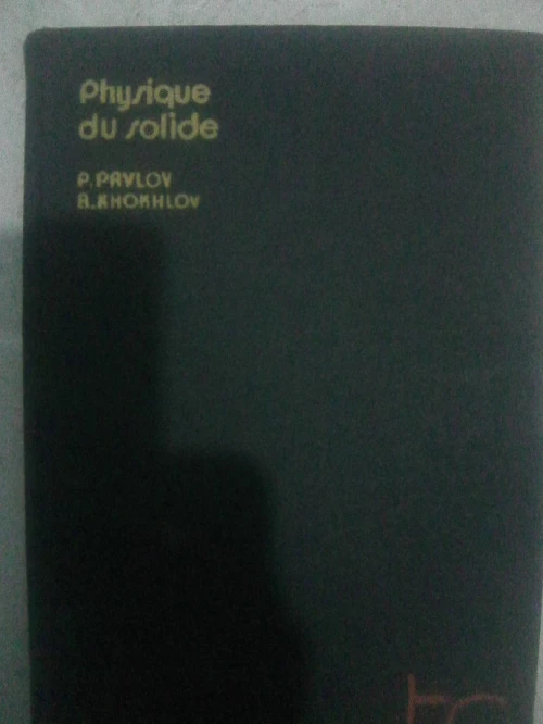 Livres sur la physique de l’etat solide
