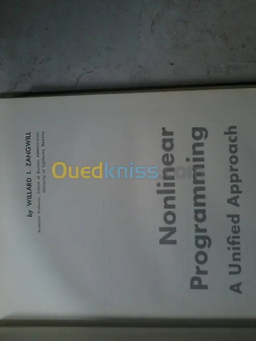 Livres sur la recherche opérationnelle