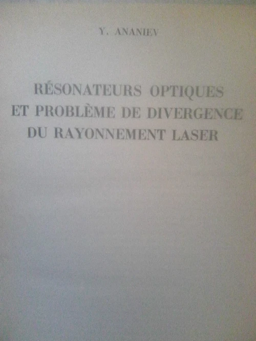 LIVRES  SUR LE LASER