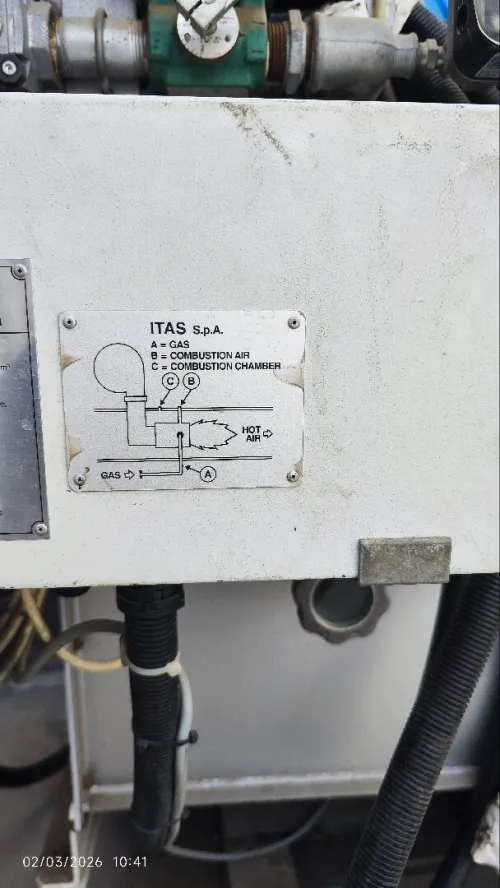Brûleur Industriel à Gaz Naturel ITAS 116 kW Fabrication Italienne