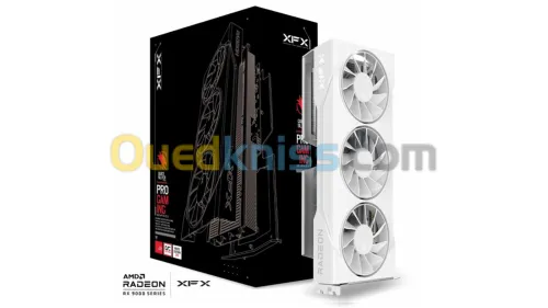 XFX Swift AMD Radeon RX 9060 XT OC White Triple Fan Gaming Edition 16GB