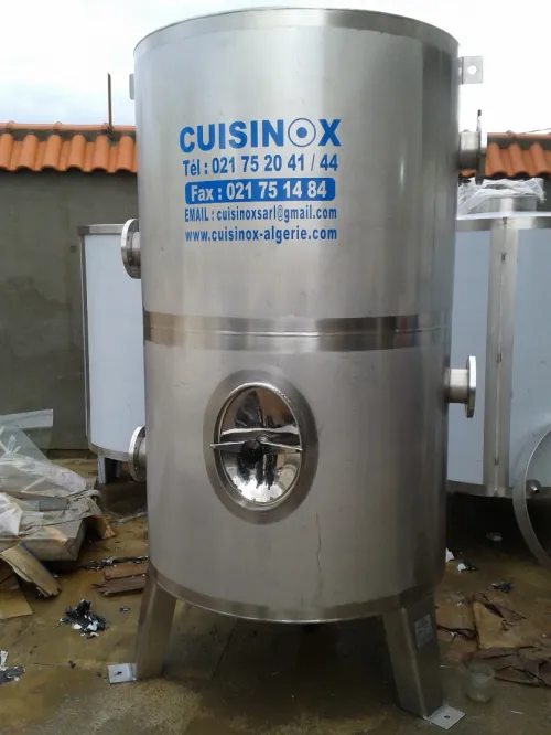 FABRICATION DE CITERNE ET CUVE INOX خزانات انتاج اينوكس