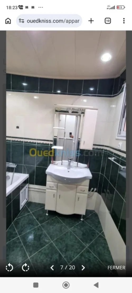 Location Appartement F3 Alger Hydra