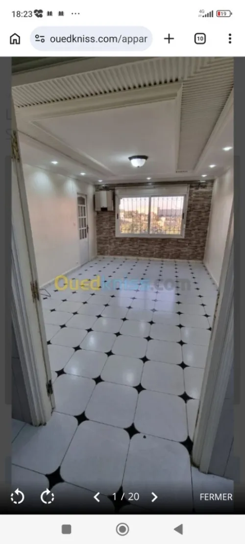 Location Appartement F3 Alger Hydra