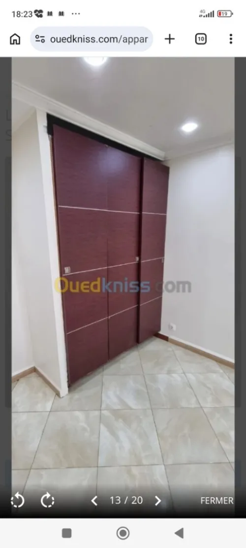 Location Appartement F3 Alger Hydra