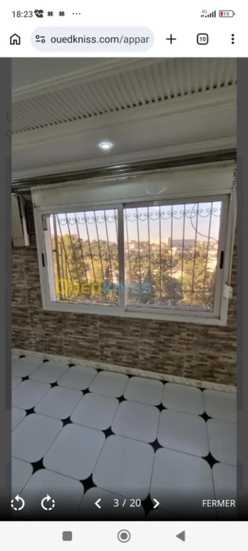 Location Appartement F3 Alger Hydra