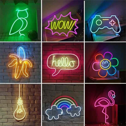 صناعة وتصميم لافتات النيون الإشهارية Neon LED Sign Manufacturer