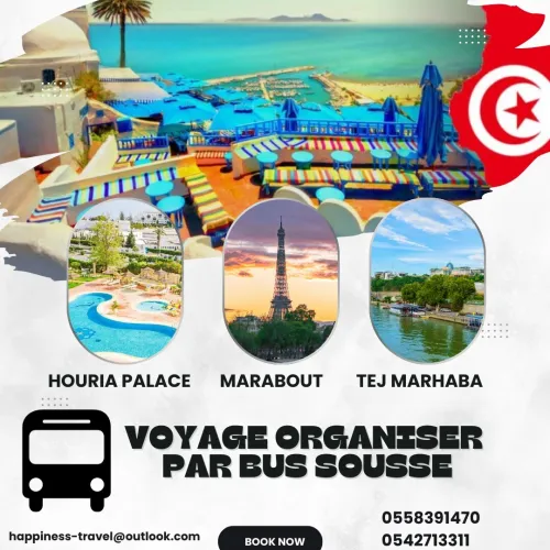 DECOUVREZ LA  TUNISIE  PAR BUS  SOUSSE