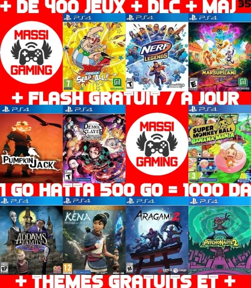 INSTALLATION JEUX DIAL PS4 FLASHÉE 9.X & 11.00 & 12.X & 13.00 (+ FLASH GRATUIT + DLC + MISE A JOUR)