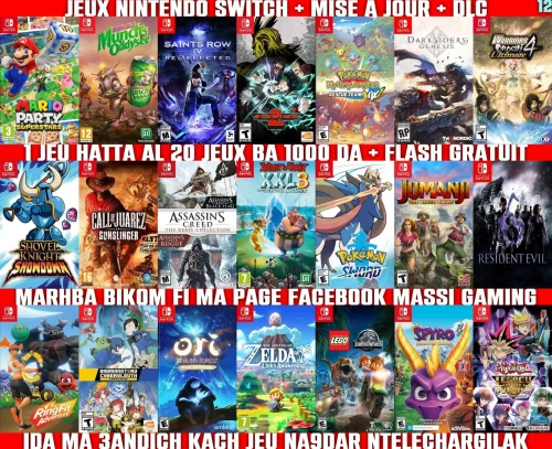 INSTALLATION JEUX NINTENDO SWITCH FLASHÉE / PUCÉE (+ FLASH GRATUIT + DLC + MISE A JOUR)