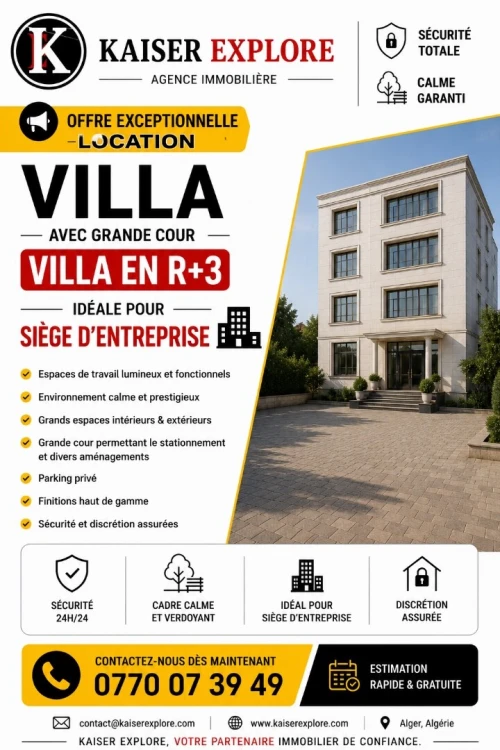 Location Villa Alger El biar