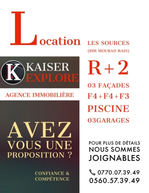 Location Villa Alger Bir mourad rais 4