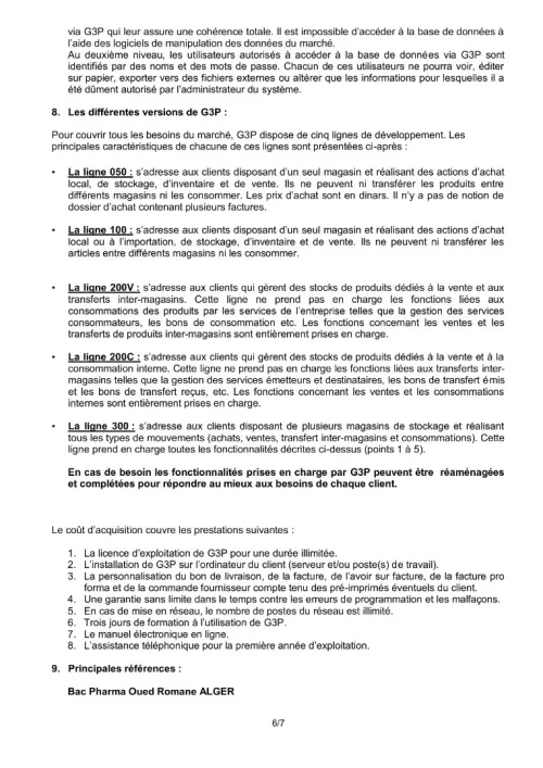 gestion des Produits Pharmaceutiques et Parapharmaceutiques