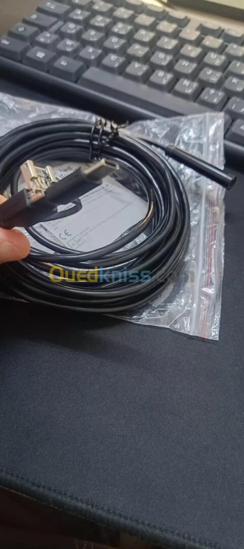 Caméra endoscopique HD USB 8mm