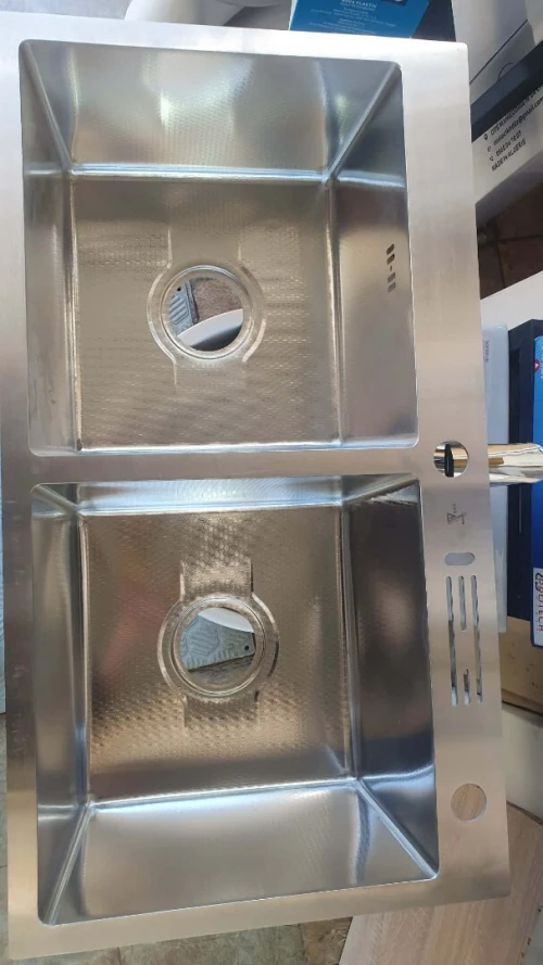 Évier de cuisine inox nano