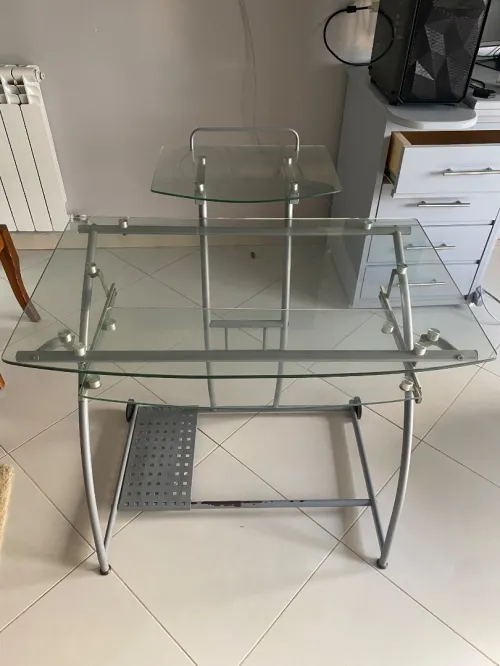 Bureau en verre