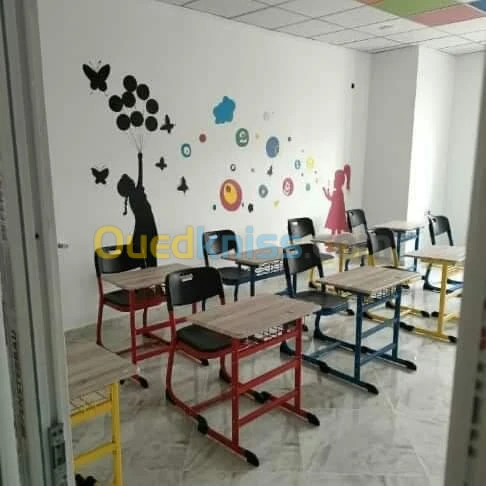 Tables et chaises pour les Ecoles