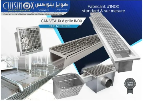 EQUIPEMENT DE CUISINE EN INOX TABLE CHARIOT RAYONNAGE .....