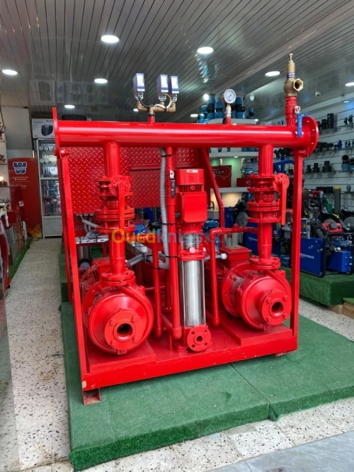 SKID ANTI INCENDIE ET INSTALLATION
