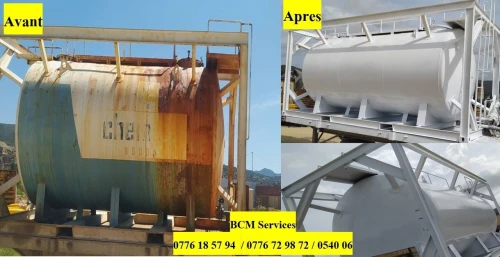 Sablage et peinture