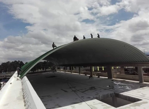 Couverture charpente autoportante