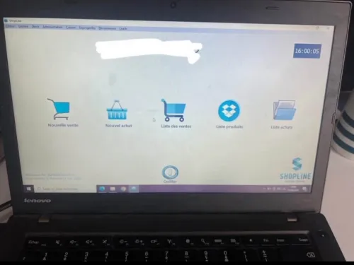 Lenovo Thinkpad T440 Avec un logieciel gestion de stock installe