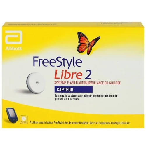 Freestyle libre 2 capteur et lecteur