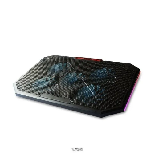 Refroidisseur laptop Gaming YL-018  [5 ventilo/vitesse reglable/ RGB/ 2USB]