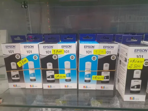 Bouteilles d'encre NOIR EPSONE 101 D'ORIGINE