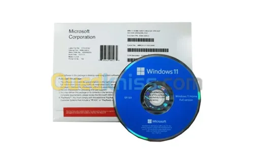Licence windows 11 PRO Coffret (made in USA) [64bit English 1PK DSP OEI DVD Version 21h2]