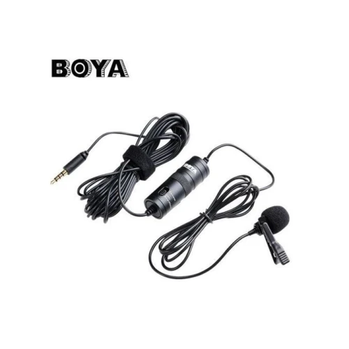 Microphone Cravate Chemise Omnidirectionnel By-M1 Smartphone Caméra boya