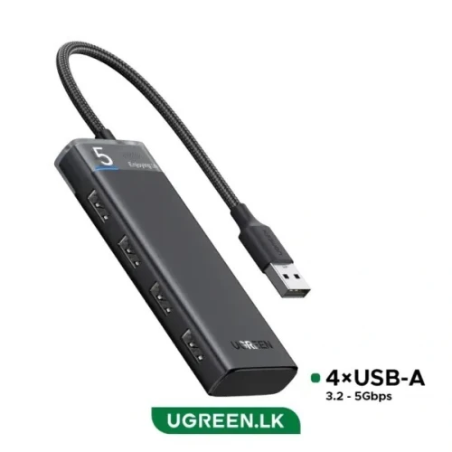 HUB type-C to 4 USB3.0 UGREEN Original REF: CM653 [P/N: 15548]