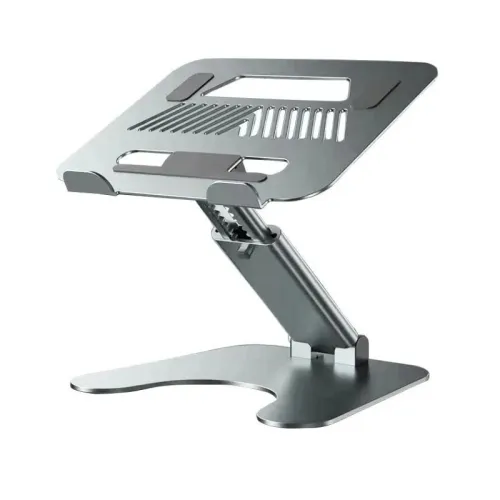 Support pour Ordinateur Portable AWEI X25 en Alliage d'Aluminium avec Réglage de Levage Multi-Angle