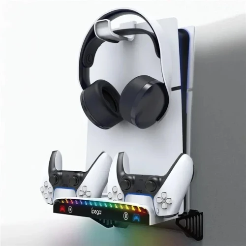 Support MURAL pour PS5 (Refroidisseur / Rangement /Chargeur) IPEGA PG-p5s011
