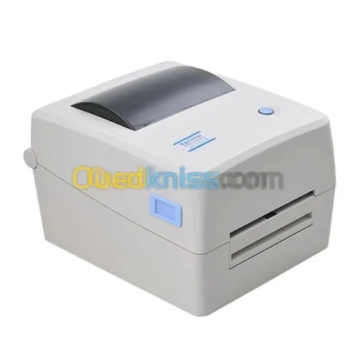 Imprimante thermique code barre et bodoro Xprinter XP-TT424B avec Ribon Largeur d'impression 108 mm