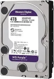 Disque dur HDD de vidéosurveillance WD Purple 4T NEW ZERO COMPTEUR 